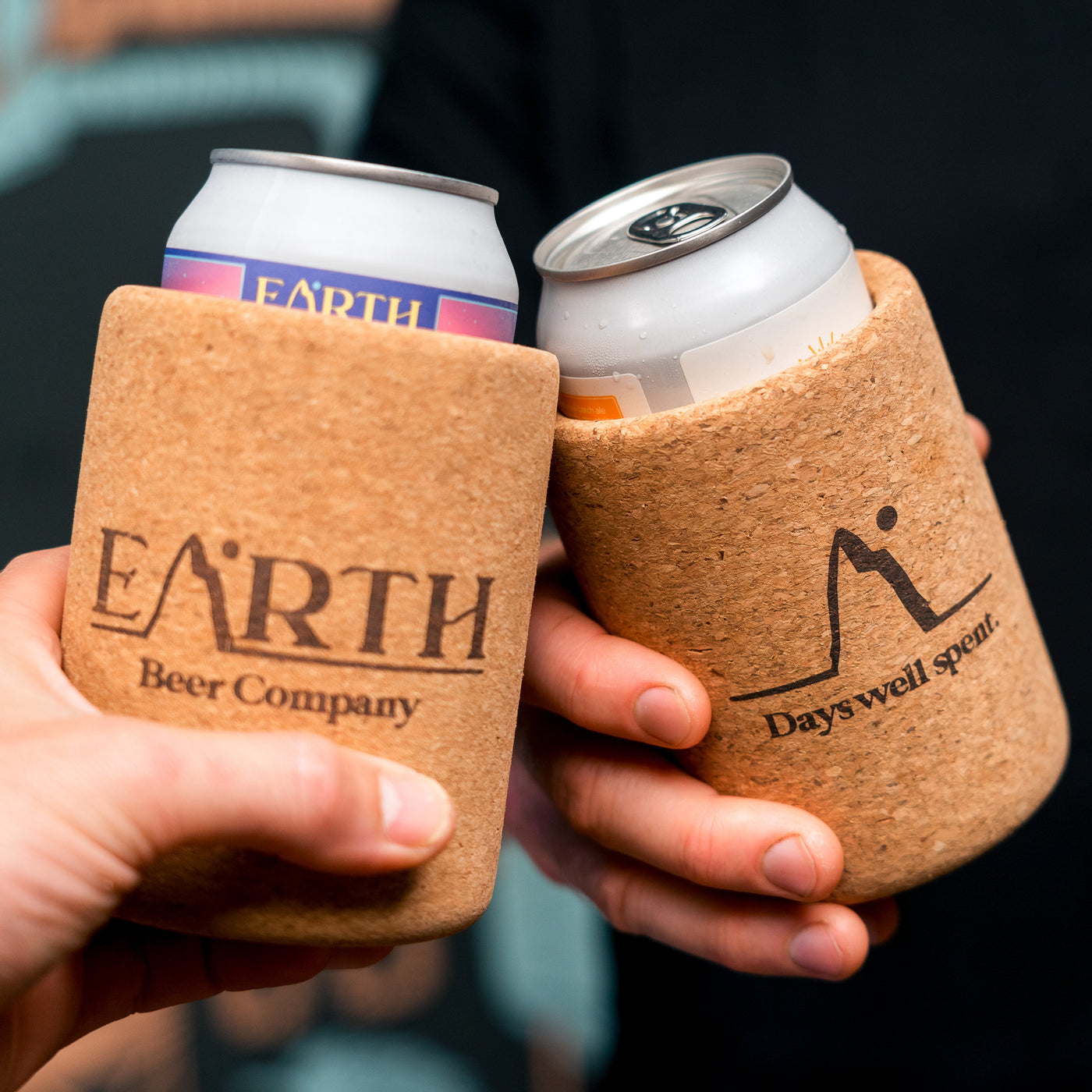 Earth Beer Stubby Cooler - Cork